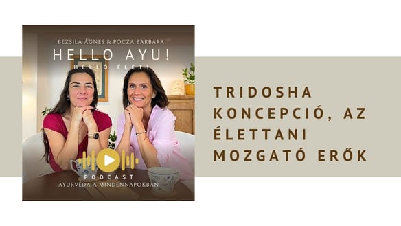 Tridosha koncepció, az élettani mozgató erők | Hello Ayu Podcast #4